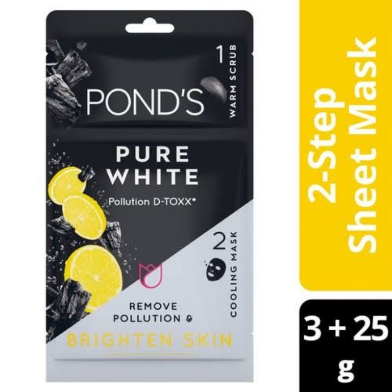 Jual POND'S Serum Mask Bright Beauty / Age Miracle / Pure White ...