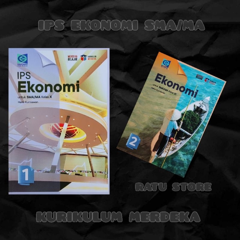 Jual Buku Kurikulum Merdeka Ekonomi SMA Kelas 10 11 X XI 1 2 Original ...