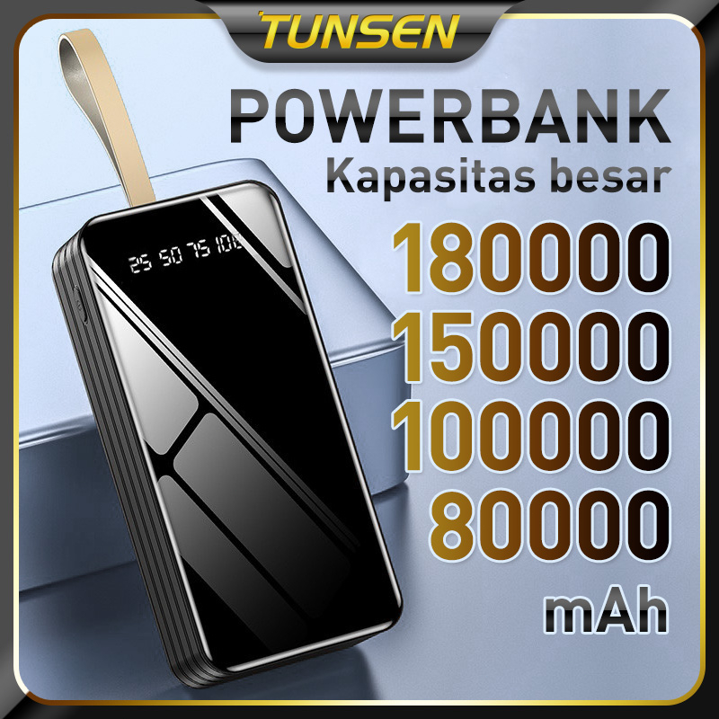 Jual Kapasitas Besar Power Bank 180000mah 150000mah 100000mah 80000mah ...