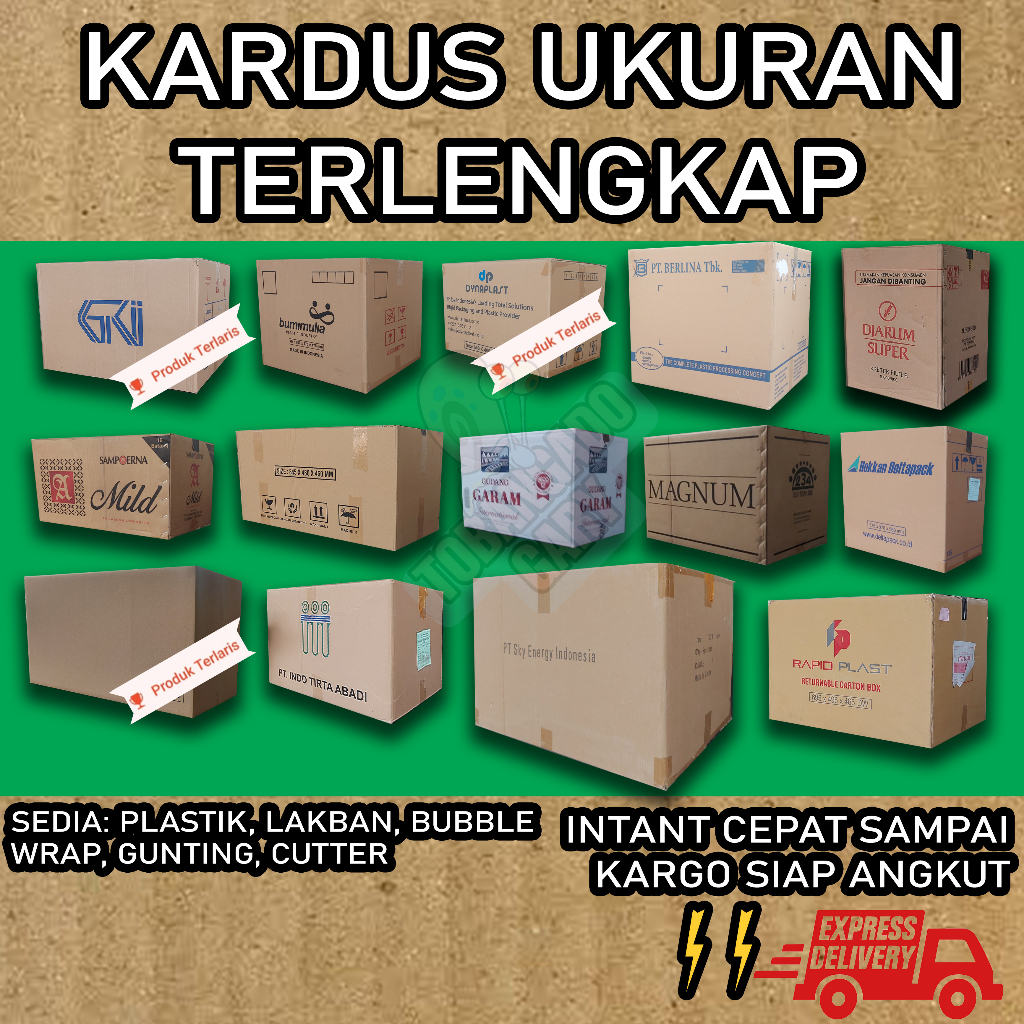 Jual Kardus Besar Pindahan Jumbo Packing Bekas Packaging Dus Tebal Box ...