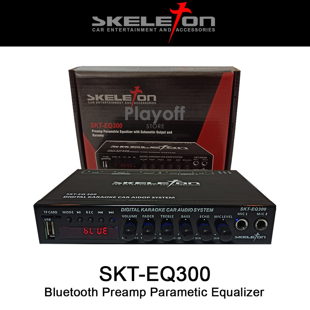 Jual Promo Parametric Equalizer Preamp Karaoke Skeleton EQ-300 ...