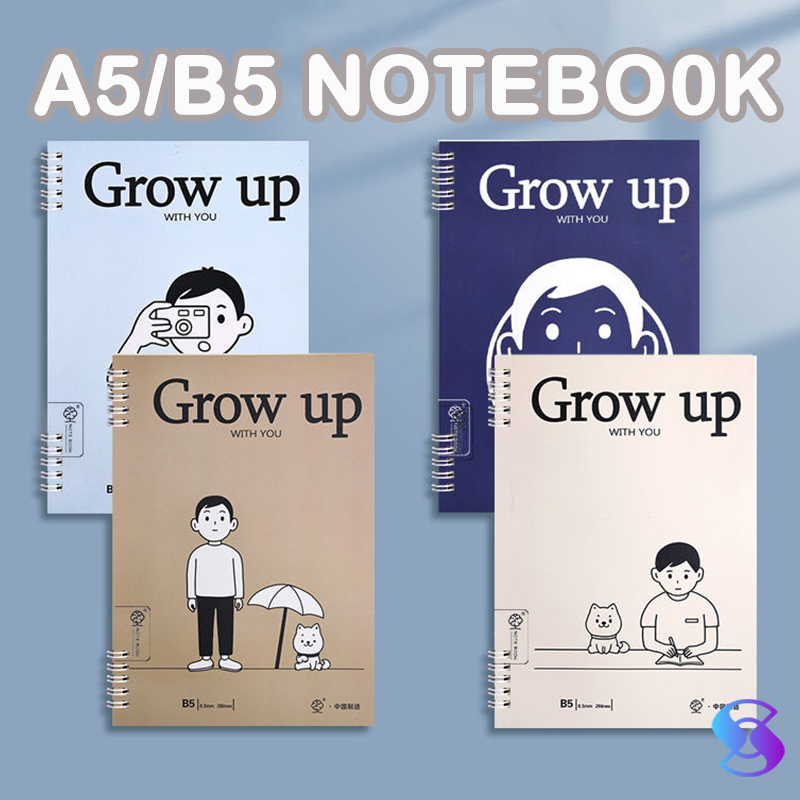 Jual A5/B5 Notebook/Buku Tulis Ring A5 /Notebook A5/Buku Tulis Sekolah ...