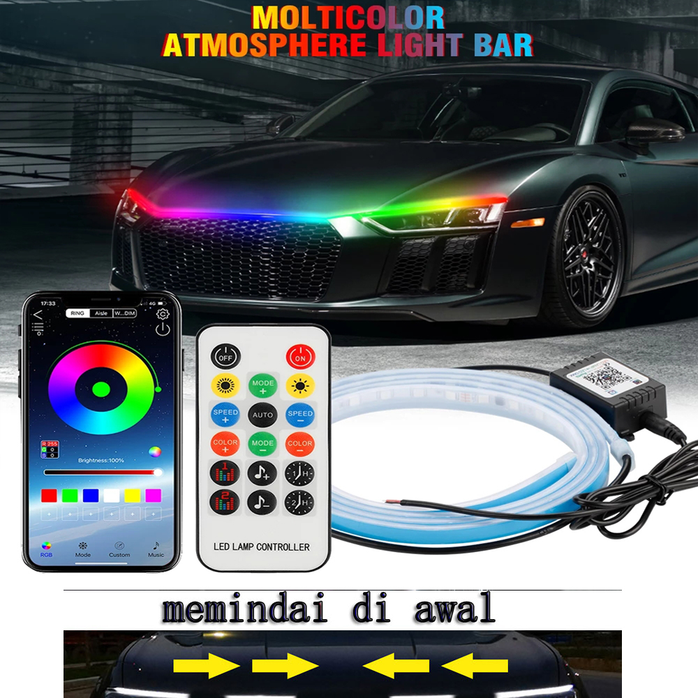 Jual LED Daytime Running Light Scan Mulai Kap Mobil Lampu Hias DRL