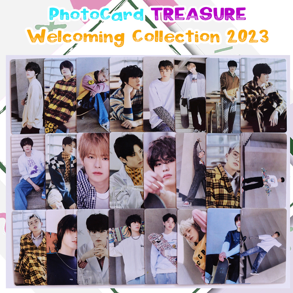 Jual Photocard TREASURE Isi 25 pcs Unofficial Fans Made All Member ...