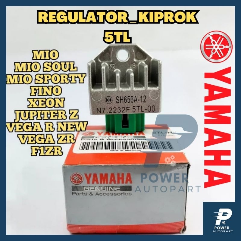 Jual KIPROK REGULATOR YAMAHA KODE 5TL MIO LAMA SPORTY JUPITER VEGA MIO ...