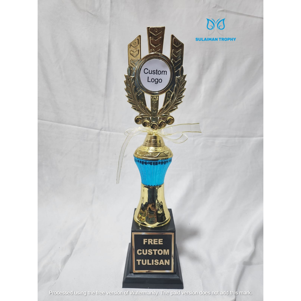 Jual Piala Murah Nozomi Dengan Tulisan Logo Pita Shopee Indonesia 5532