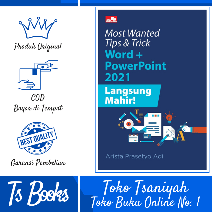 Jual Buku Komputer Most Wanted Tips And Trick Word Powerpoint 2021