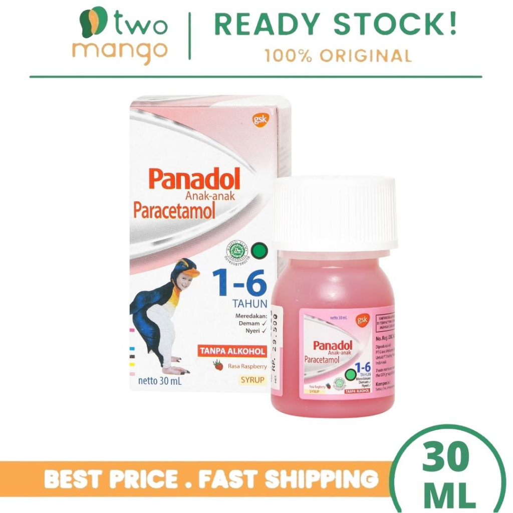 Jual PANADOL SYRUP KIDS 1 6 TAHUN Shopee Indonesia