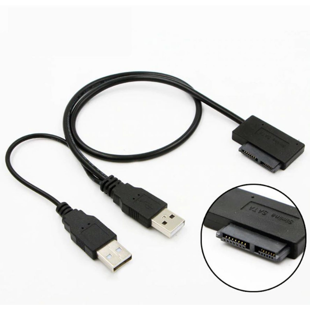 Jual Kabel Konverter DVD DVDRW Laptop Sata to USB | Shopee Indonesia
