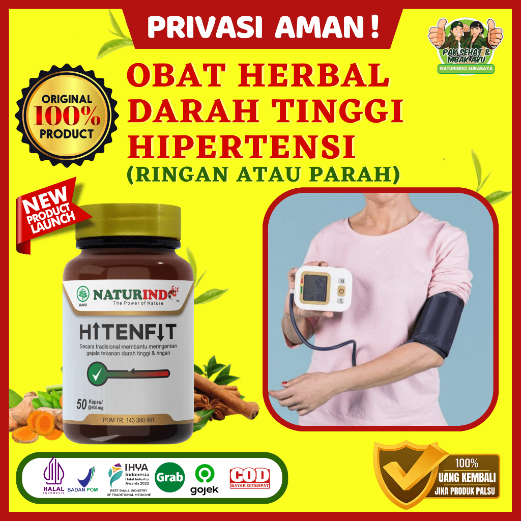 Jual Obat Darah Tinggi Ampuh Obat Herbal Penurun Darah Tinggi Obat ...
