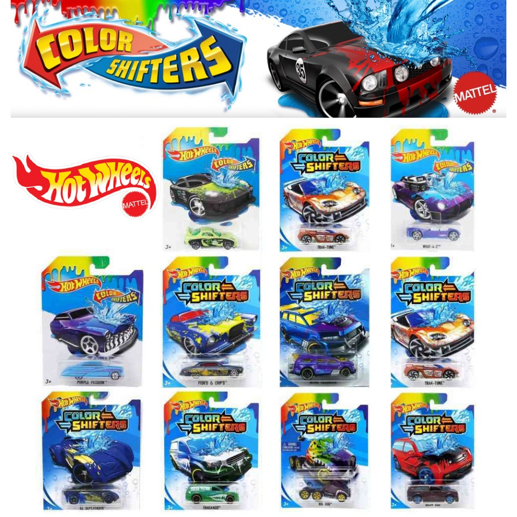 Jual Ori Hot Wheels Car Color Shifters Mobil Hotwheels Berubah Warna Bhr15 Shopee Indonesia