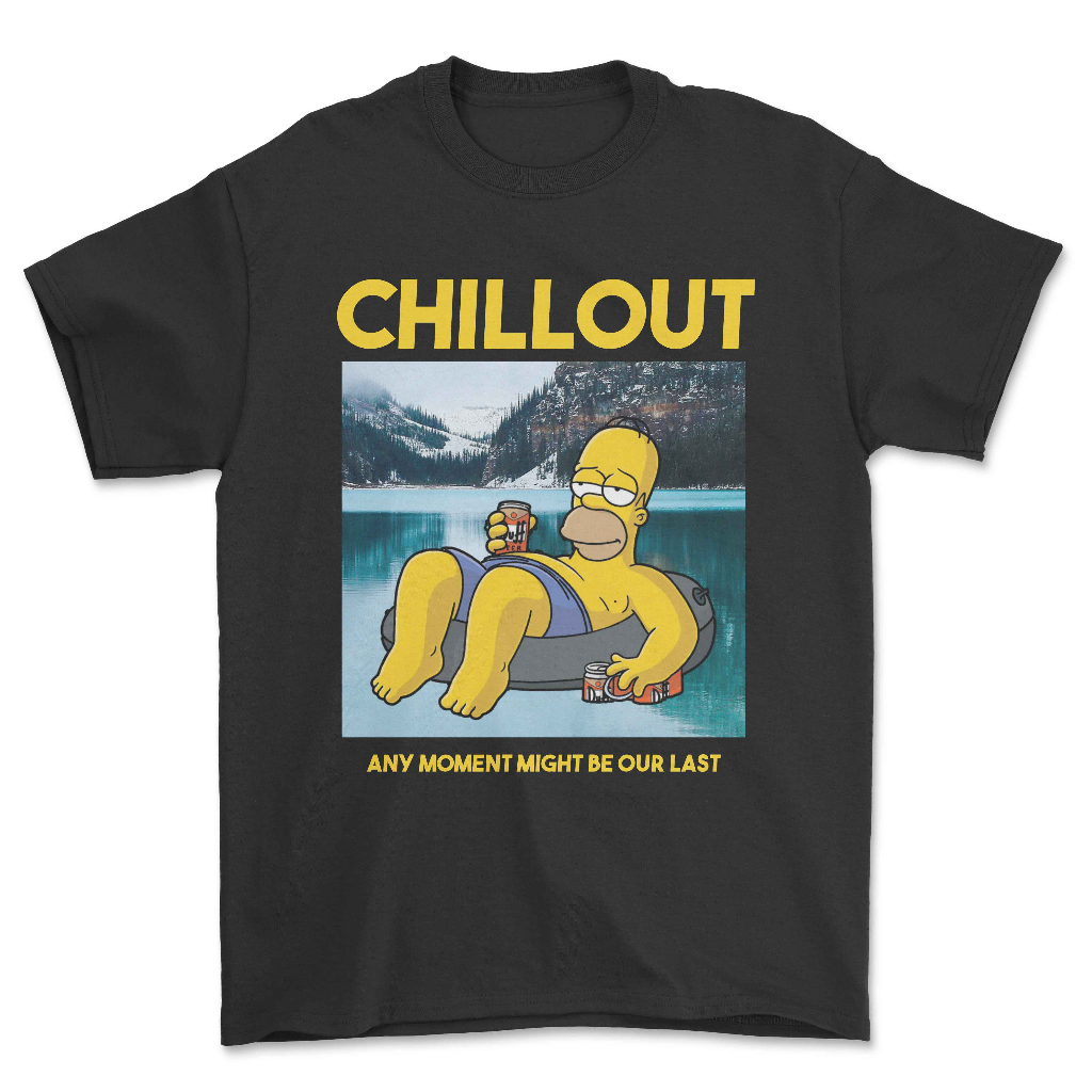 Sweat à Capuche Les Simpsons Homer Beer - Motif Brewmaster Chill-Out Weekend - Taille Unique, Coupe Classique, 241 G - Produit Officiel