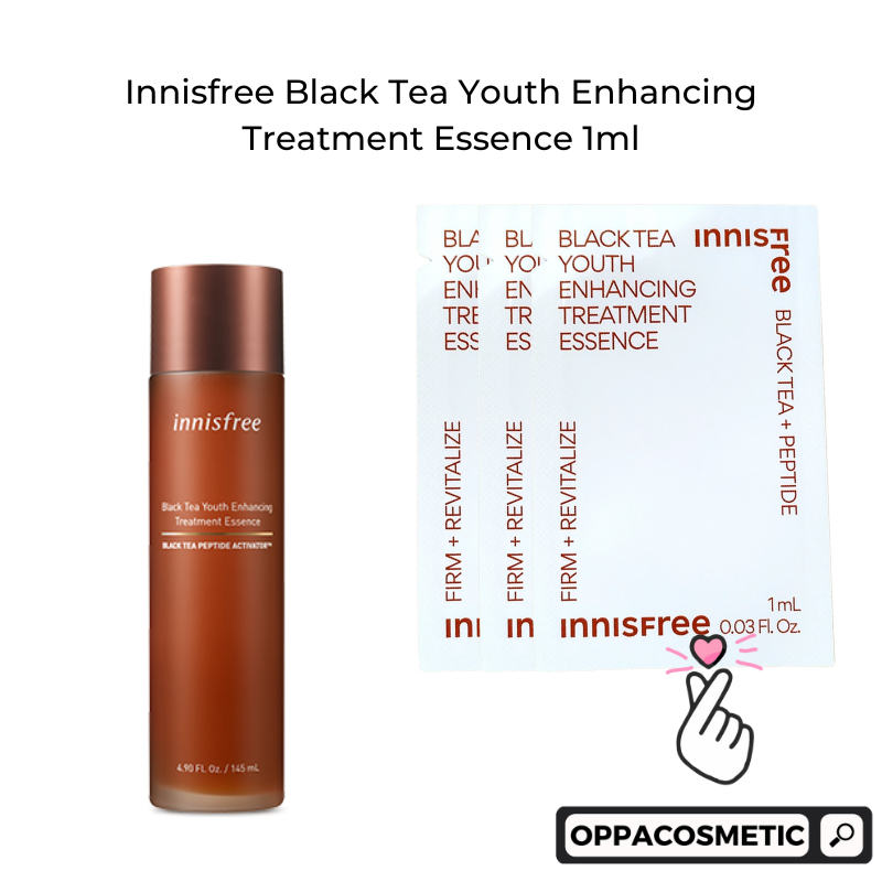 Jual Innisfree Black Tea Youth Enhancing Treatment Essence 1ml Shopee