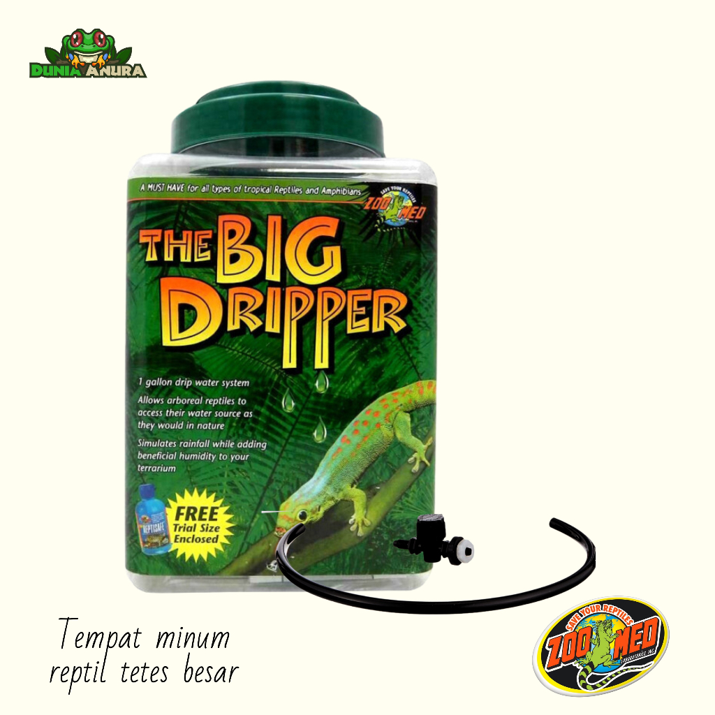 Jual ZooMed Big Dripper Reptile Additives Shopee Indonesia