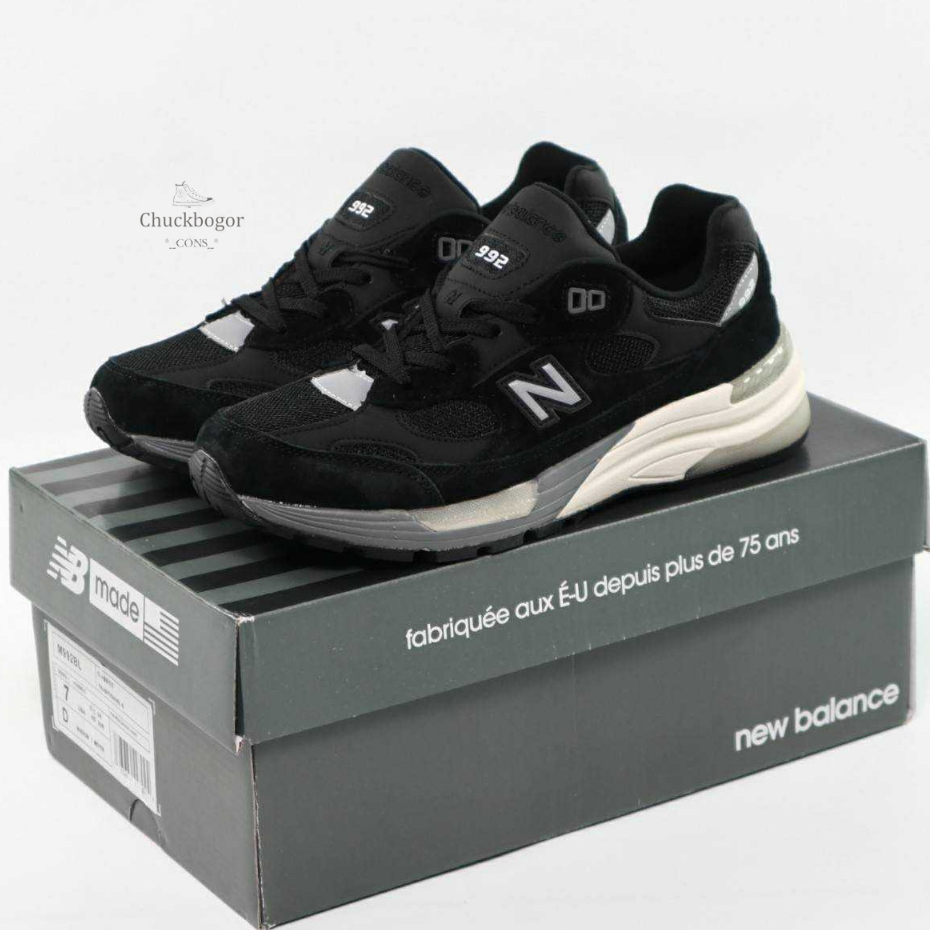 New Balance 992 Black Grey M992BL