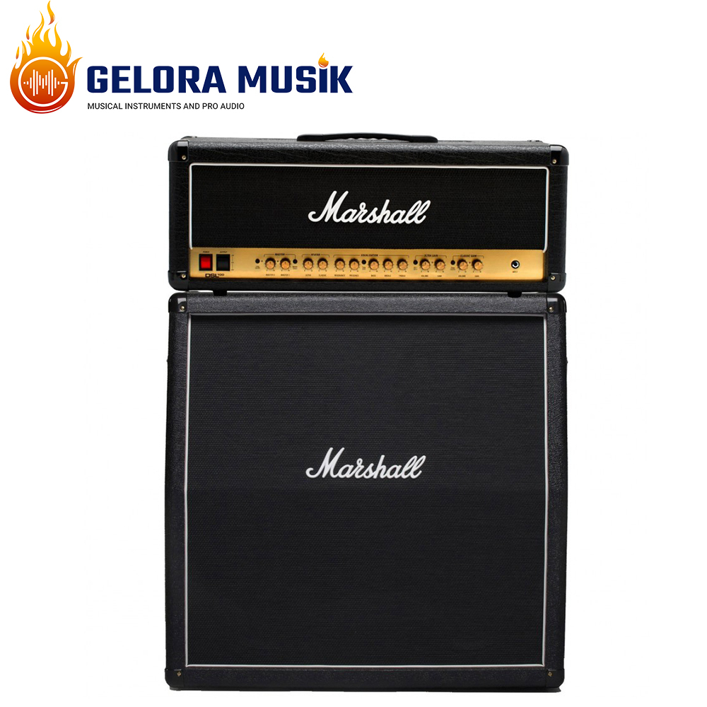 Jual Ampli Gitar Marshall DSL1000HR (Head) + MX412AR Cabinet | Shopee