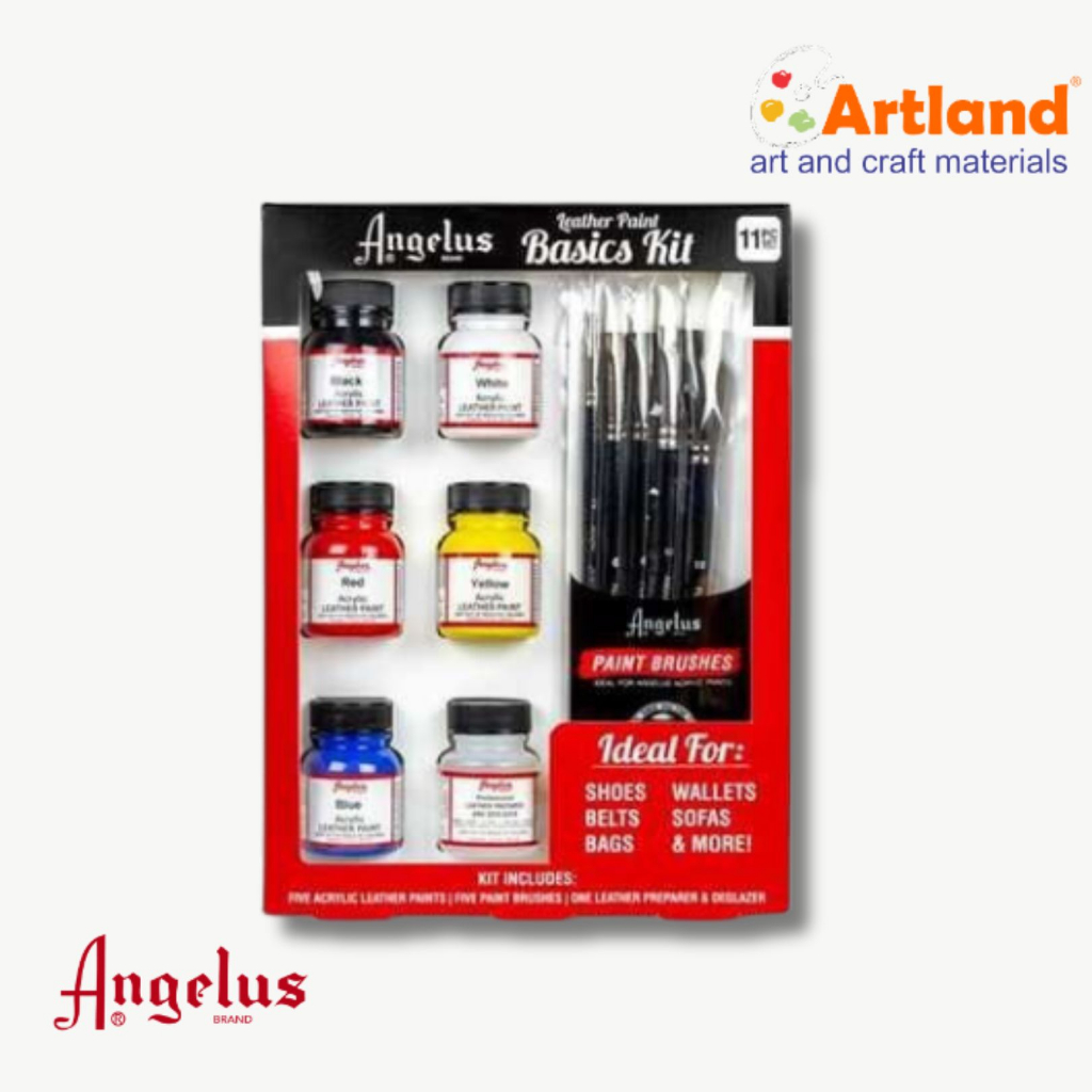 Jual Angelus Leather Paint Kit - Basics Starter Kit // Cat Kulit // Cat ...