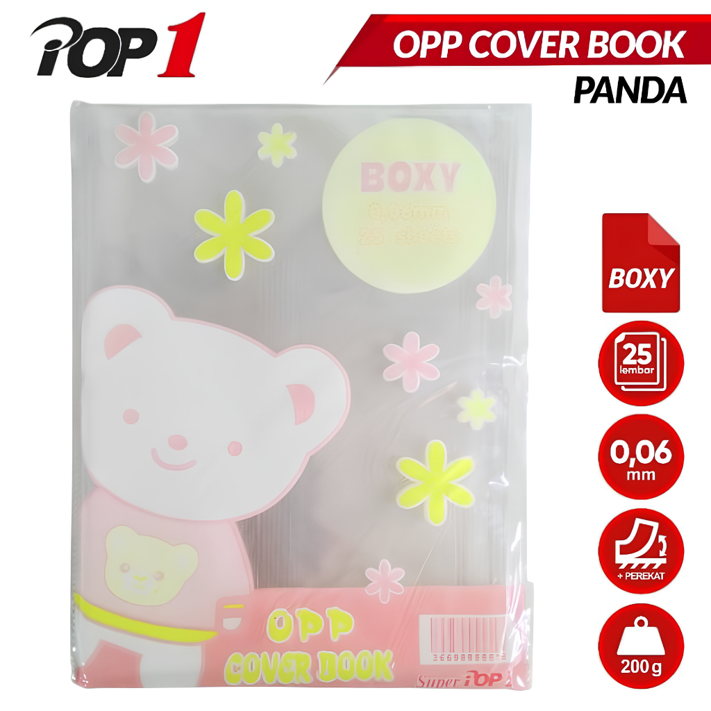 Jual Sampul Plastik Pop 1 Boxy Isi 25 Lembar Shopee Indonesia