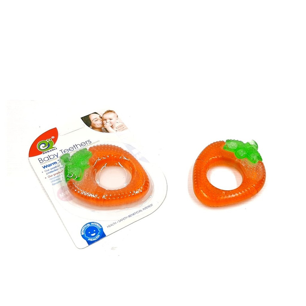 Jual DOUBLE GREAT AOBAOLI GIGITAN BAYI BALITA BPA FREE GEL SILICONE