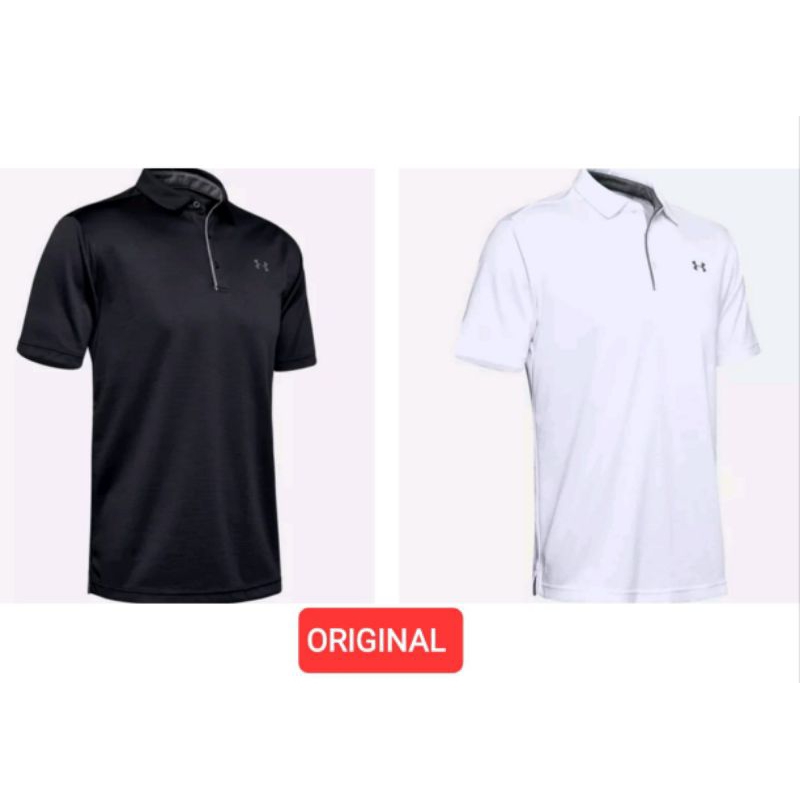 Jual Kaos Under Armour Original/Under Armour Original 100/UA Tech Polo Shirt/Under Armour