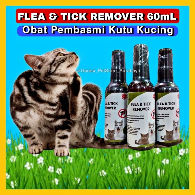 Jual GPSS Obat Kutu Kucing Anjing Spray Aman Terjilat 60ml Semprotan
