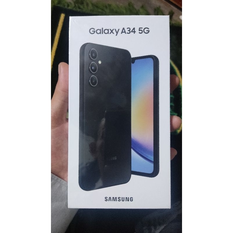 Jual Samsung Galaxy A34 5G 8/128 Awesome Graphite Garansi Resmi Sein ...
