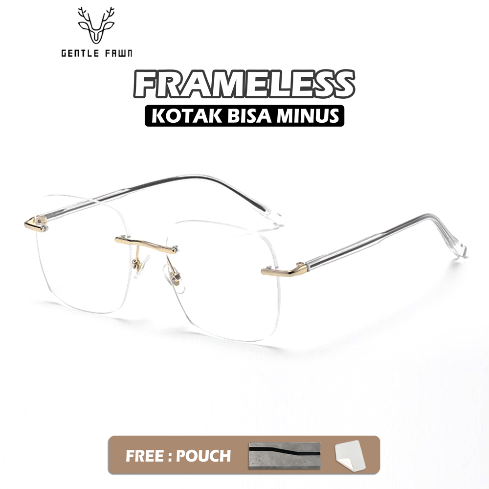Jual Gentle Fawn Kacamata Antiradiasi Blueray Sinar Biru Metal Style