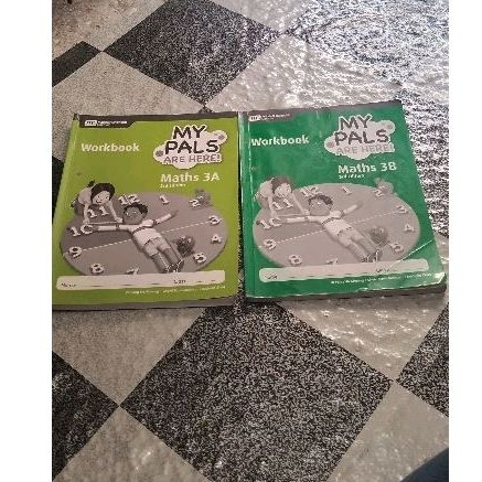 Jual Buku my pals are here maths 3A-3B workbook | Shopee Indonesia
