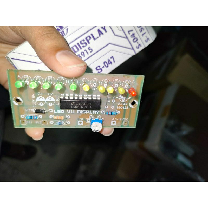 Jual Kit LED VU Display LM3915 S-047 | Shopee Indonesia