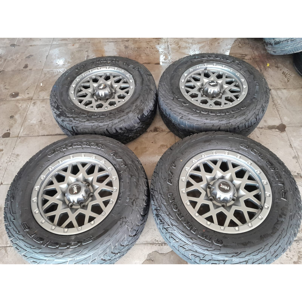 Jual Velg Seken Bongo Hsr Ring X Pnp Pajero Fortuner Strada Hilux Dmux Dll Shopee Indonesia