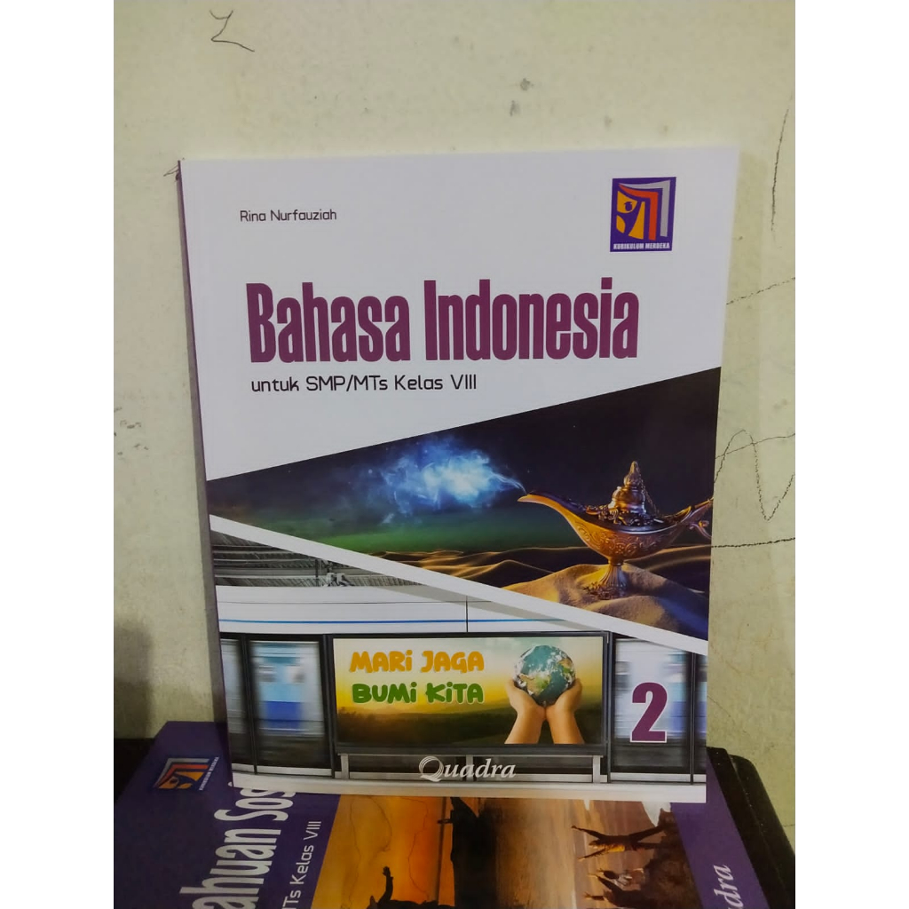 Jual Buku Paket Kelas 8 SMP/MTs Kurikulum Merdeka - Quadra | Shopee ...