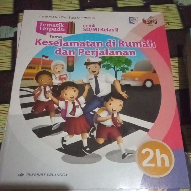 Jual Tematik Terpadu Kelas 2a 2b 2c 2d 2e 2f 2g 2h Sd Kelas 2 Shopee