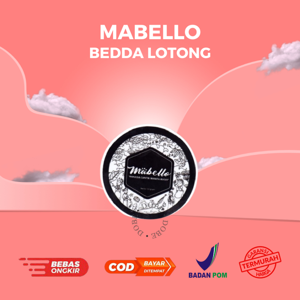 Jual MABELLO Lulur Bedda Lotong - 100gr | Shopee Indonesia