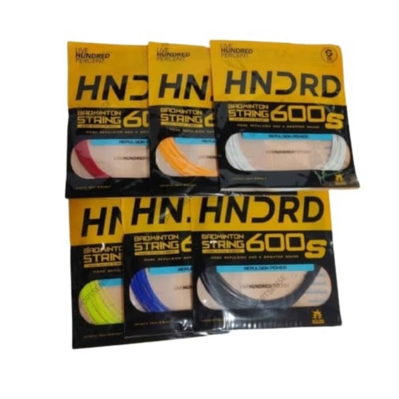 Jual Senar Raket Badminton HUNDRED / HNDRD 600S ORIGINAL | Shopee Indonesia