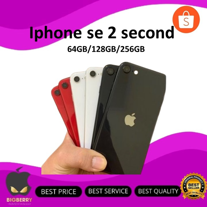 Jual Seken Iphonee Se Gb Gb Gb Black White Red Second Original Mulus Shopee