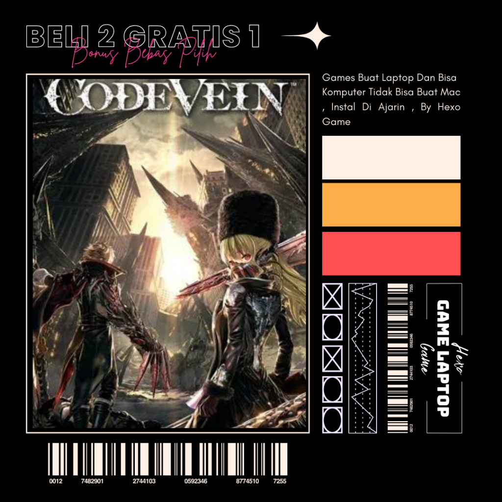 Jual CODE VEIN - GAME PC - GAME LAPTOP - LINK DOWNLOAD | Shopee Indonesia