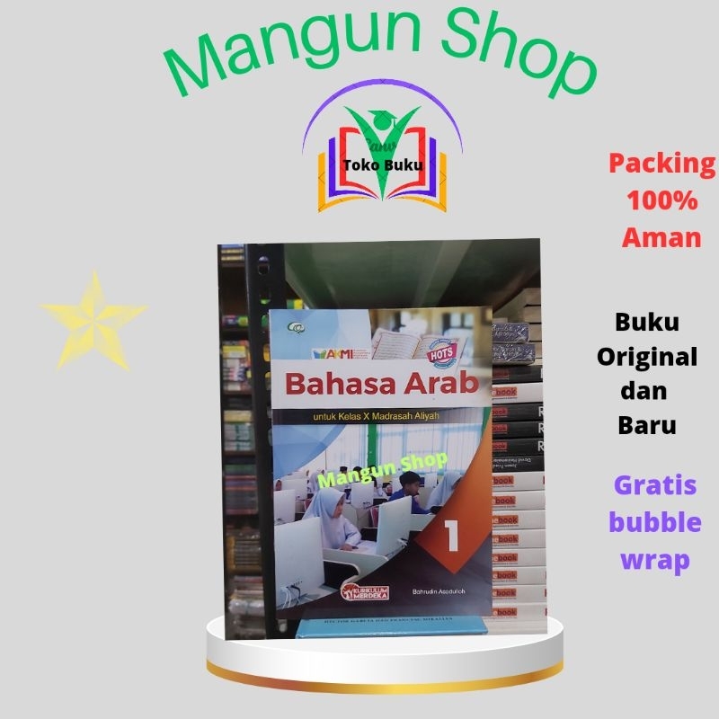 Jual Buku Bahasa Arab MA Kelas X.10 Kurikulum Merdeka AQILA Shopee