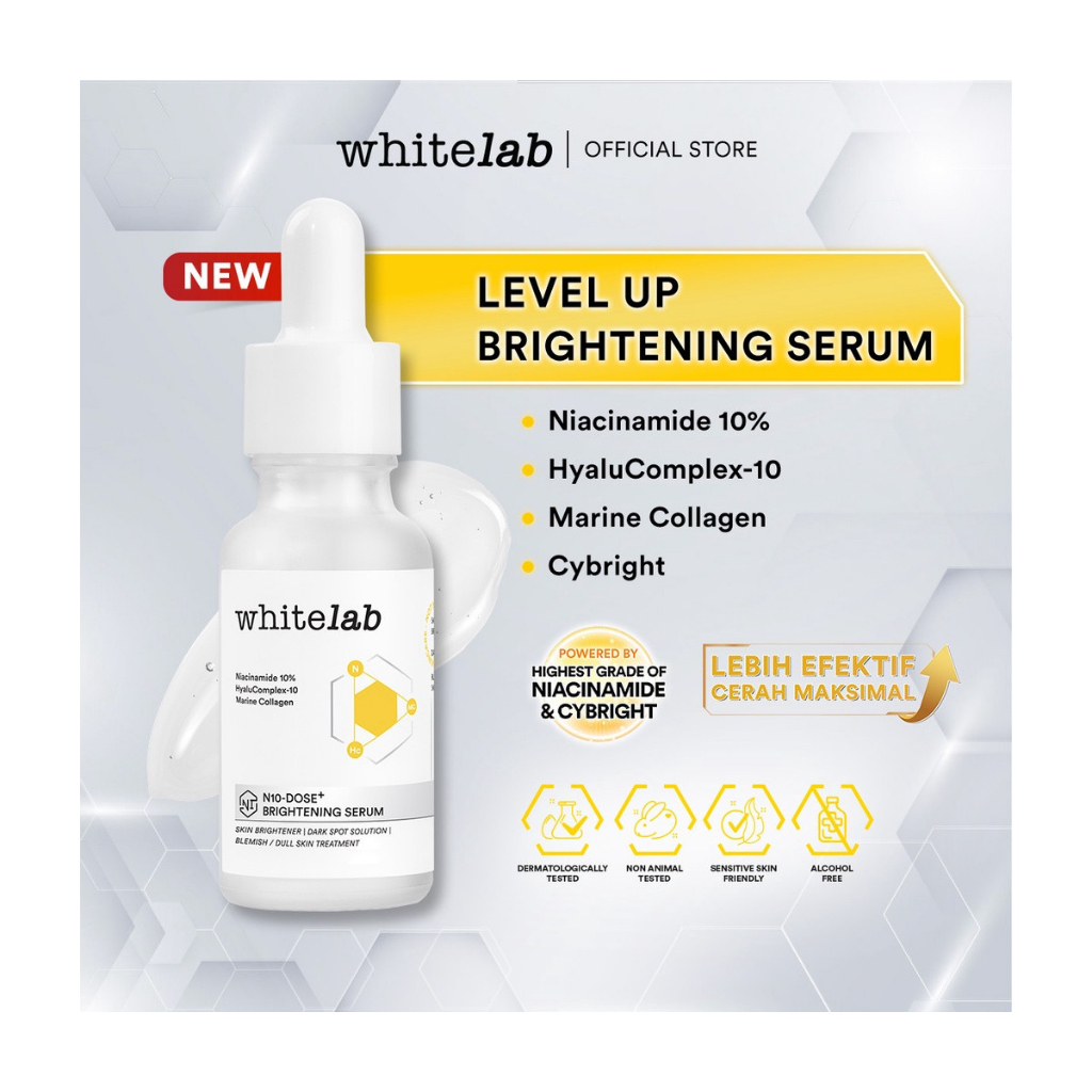Jual Whitelab N10Dose+ Intense Brightening Serum Niacinamide 10