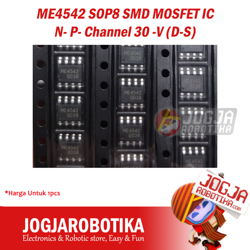 Jual ME4542 SOP8 SMD MOSFET IC N- P- CHANNEL 30 -V (D-S) | Shopee Indonesia