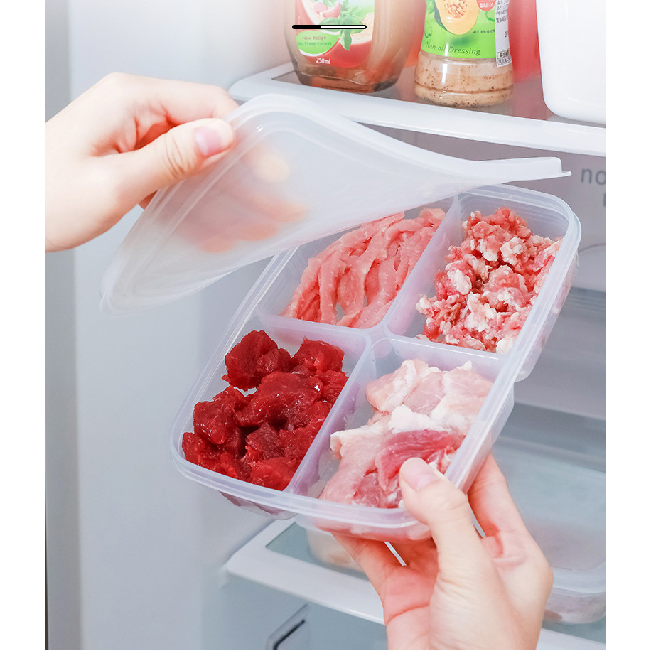 Jual (belanjaonlineku) Food Storage Food Prep Kotak Makan 4 Sekat Lunch ...