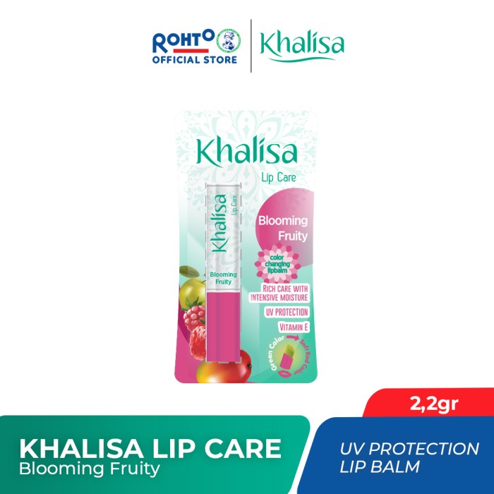Jual Khalisa Lip Balm Blooming Lips 2.2gr (Halal, keep the lips moist