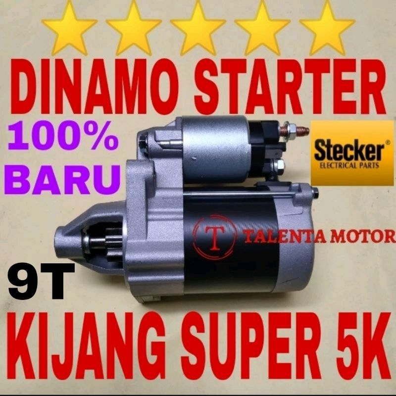 Jual BERGARANSI. DINAMO STARTER KIJANG SUPER 5K 1.5 1500CC KIJANG 4K