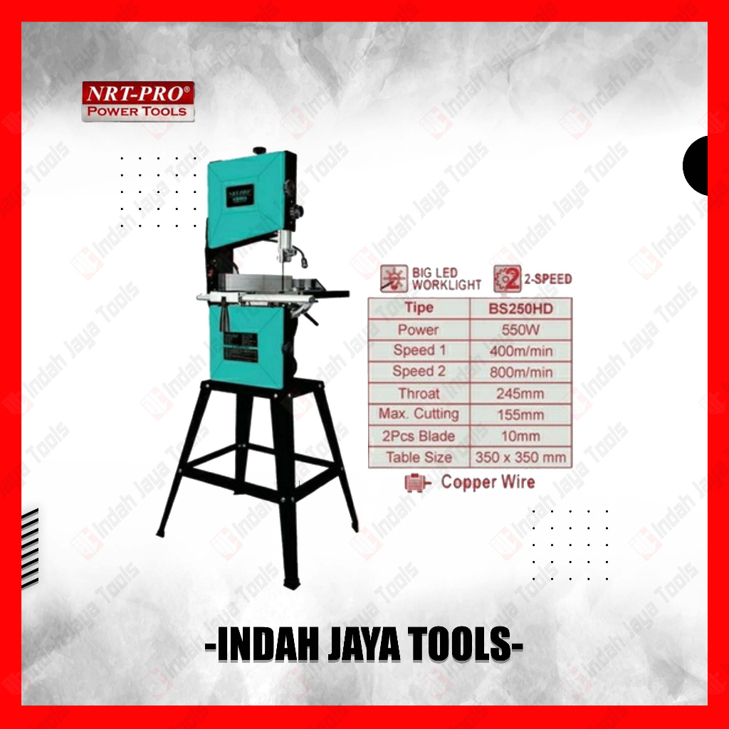 Jual Nrt Pro Bs Hd Mesin Band Saw Inch Gergaji Kayu Bandsaw Ukir