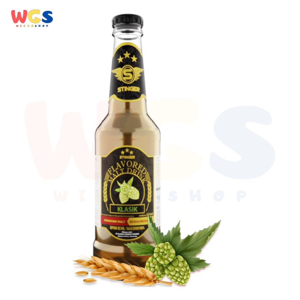 Jual Stinger Klasik Flavored Malt Drink Classic NonAlcoholic 250ml