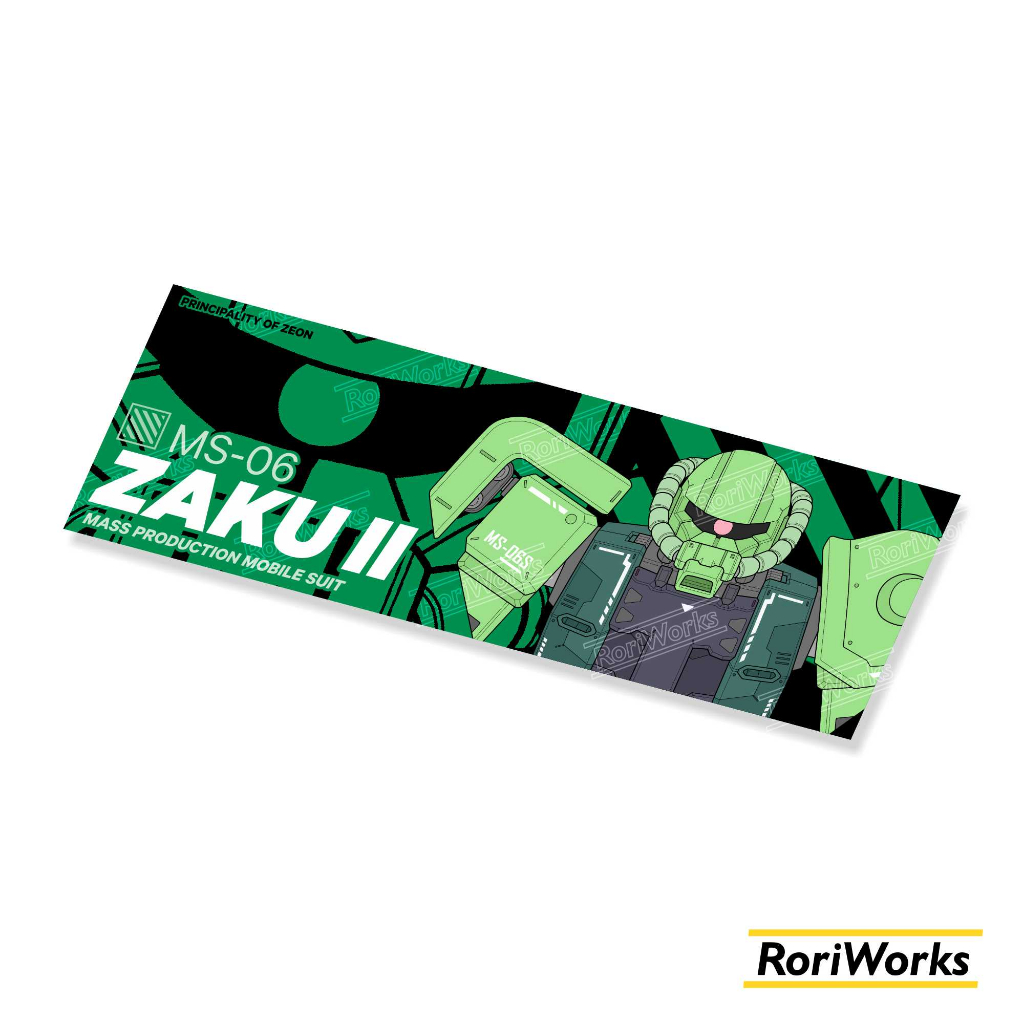 Jual Stiker Slap - Zaku II | Shopee Indonesia