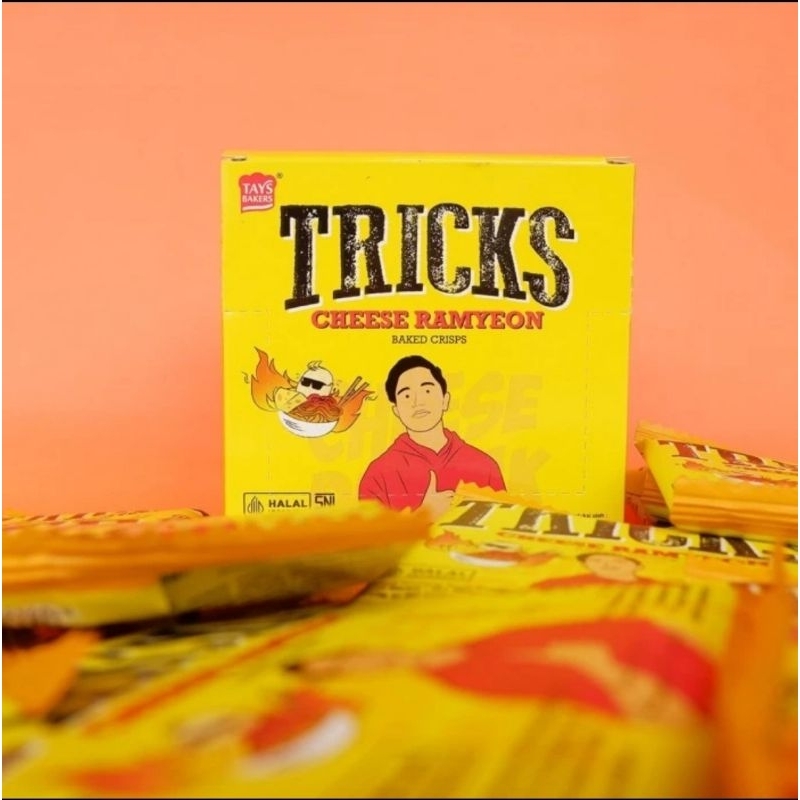 Jual Tricks Potato Baked Crisps Rasa Kimchi Original BBQ Biskuit Kentang Panggang Isi