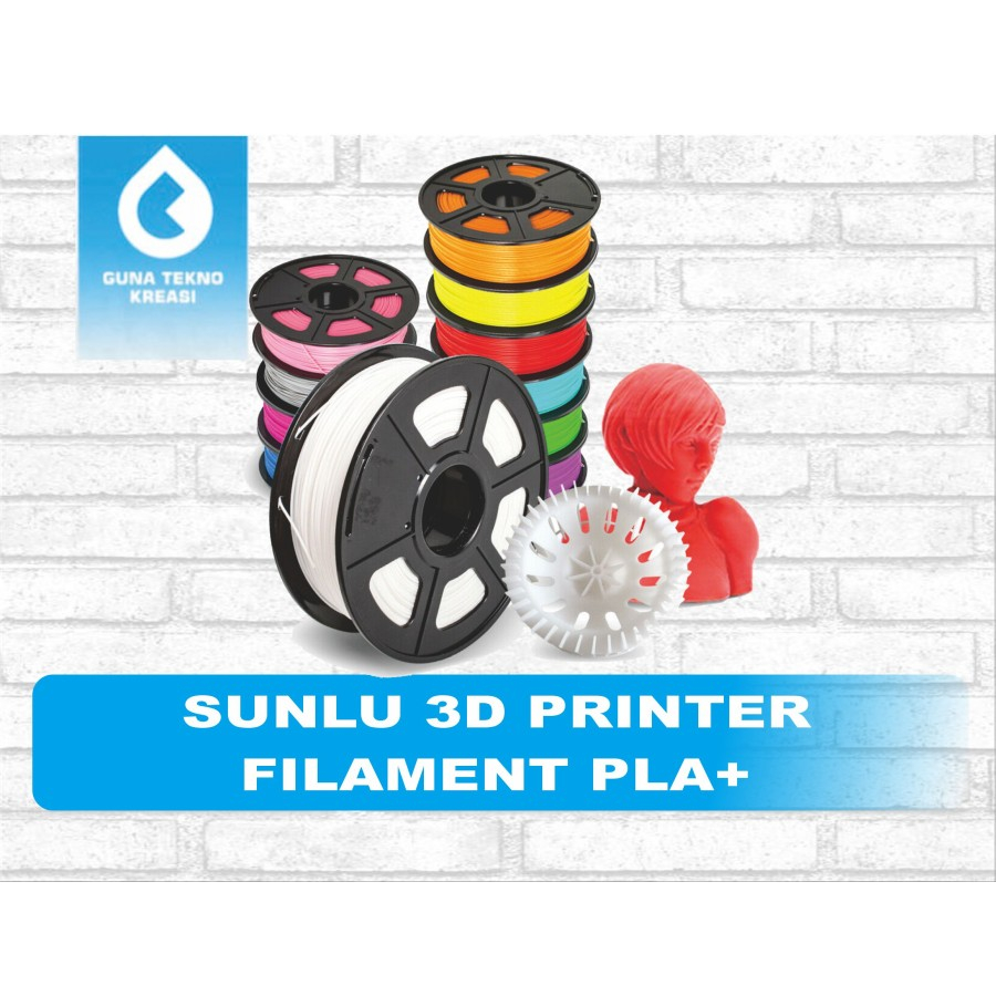Jual SUNLU 3D Printer Filament PLA+ | Shopee Indonesia