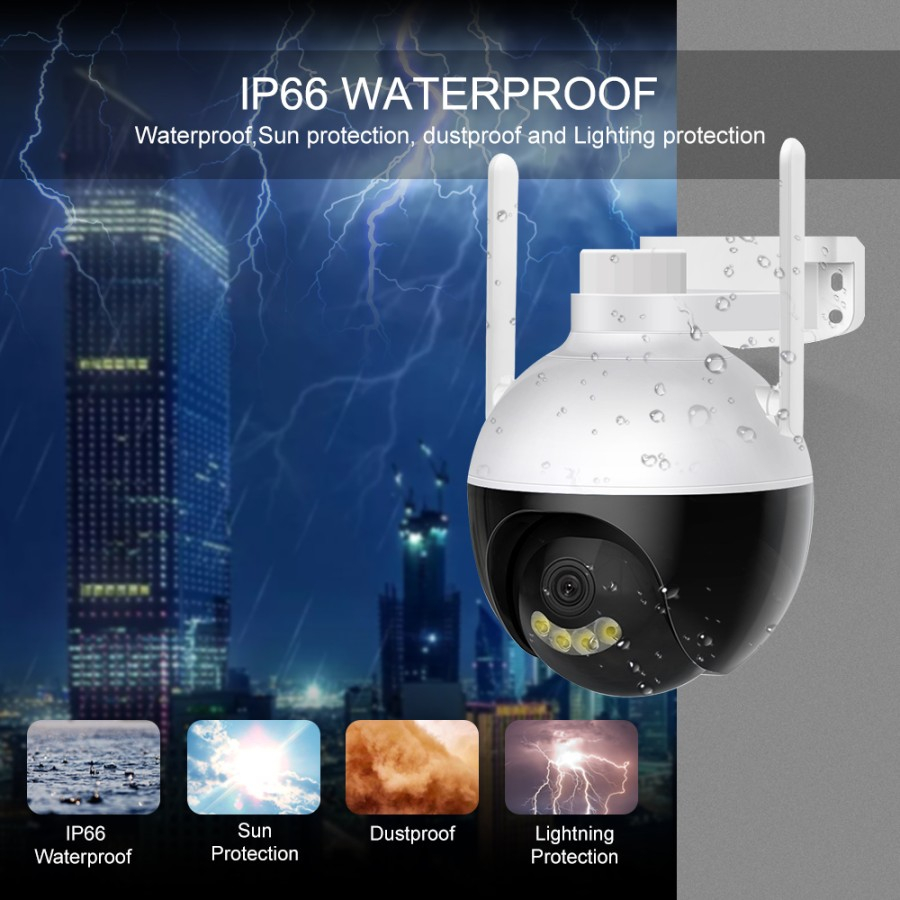 Jual Ip Cam Cctv Indoor Outdoor V380 WIRELESS FULL HD PTZ SPEED DOME ...