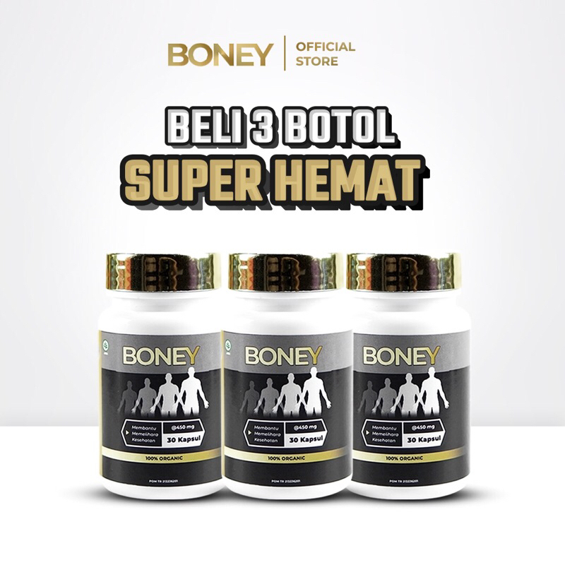 Jual Boney Paket Super Hemat Botol Kapsul Peninggi Herbal