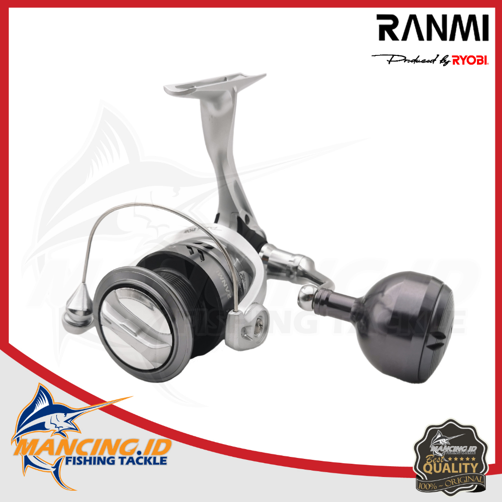 Jual RANMI Pegasus 1000-4000 HSX By Ryobi Fishing Reel Metal Body